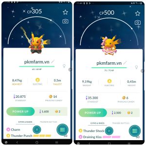 Shiny Pikachu Rock/Pop Star